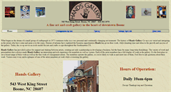 Desktop Screenshot of handsgallery.org